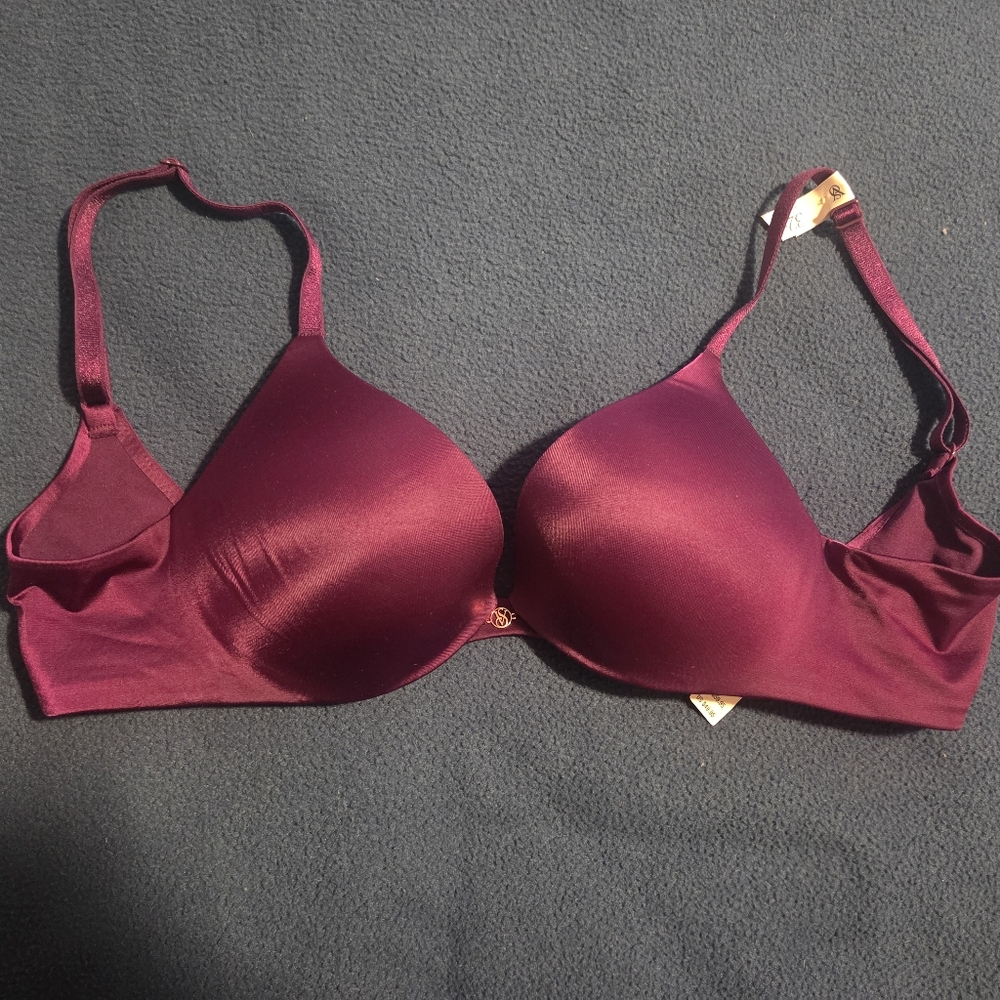 Victoria's Secret Burgundy Bra